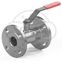 Кран цельносварной стандартнопроходной фланцевый Dn350 Pn25 12Х18Н10Т 10нж9пм