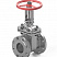 Задвижка клиновая литая фланцевая Dn100 Pn16 Ст. 20 (25Л) 30с41нж